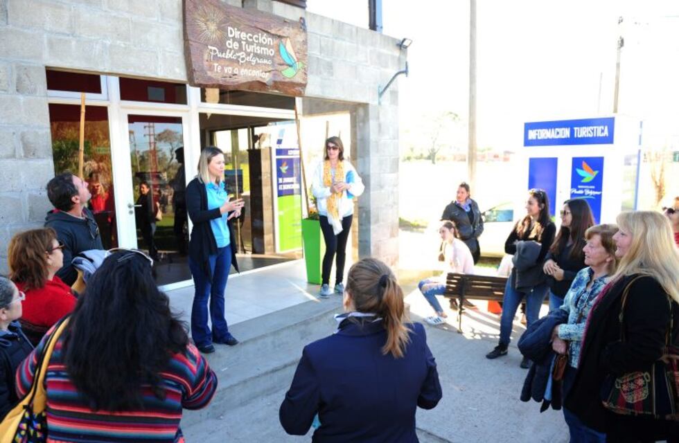 Pueblo Belgrano realiza excursiones como capacitación para prestadores turísticos