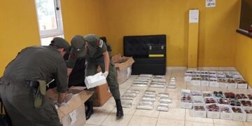 Secuestro de droga en Iguazú\u002E