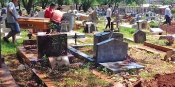 El último adiós al hincha de River asesinado en Posadas\u002E (Foto: El Territorio)