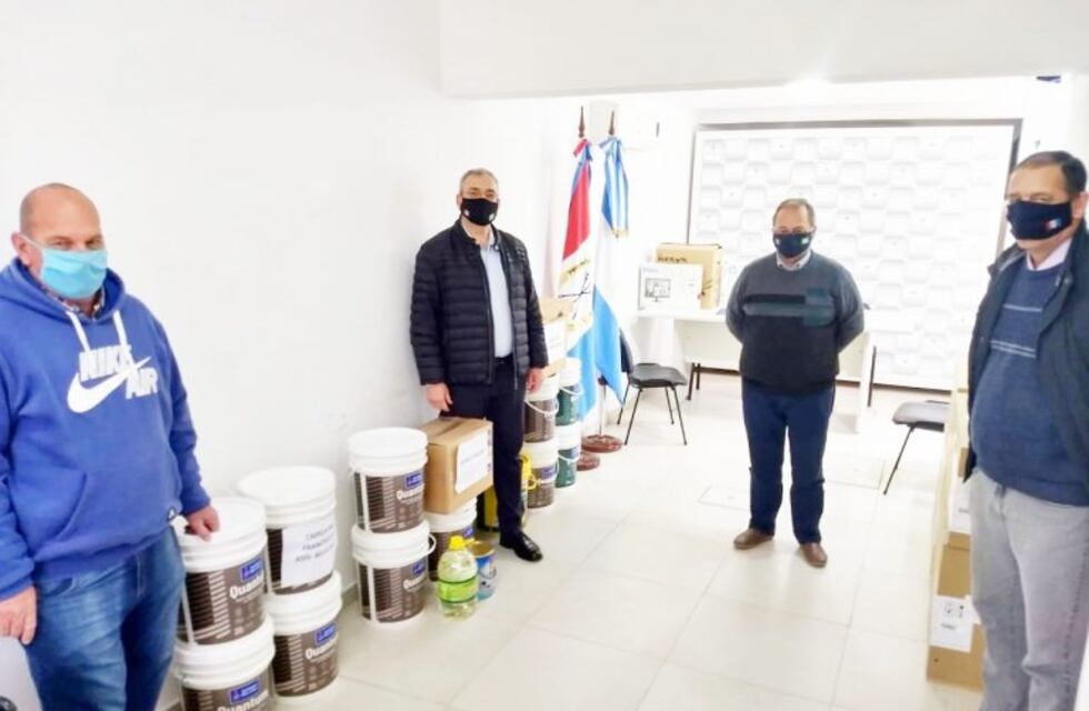 Alcides Calvo recorrió distintas localidades del departamento