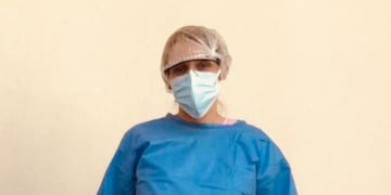 Belén Newton es médica clínica y hace el seguimiento de los pacientes con Covid-19 en el Hospital San Martín de La Plata