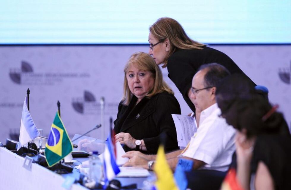 Susana Malcorra participó de la última jornada de la Cumbre Iberoamericana en Colombia con el eje puesto en Malvinas
