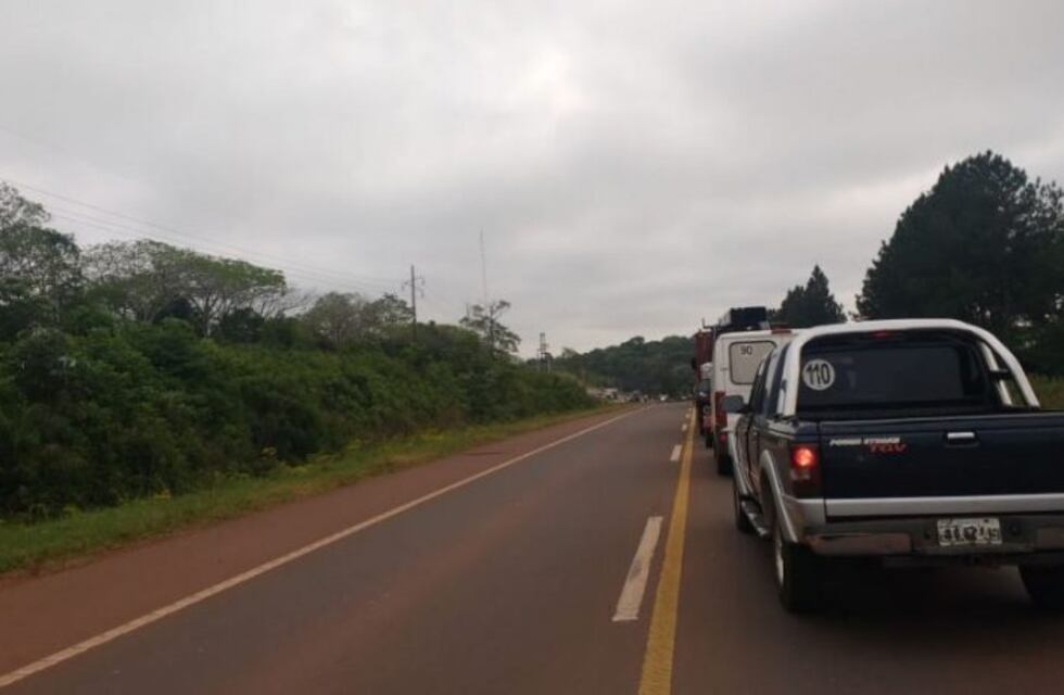 Agricultores de Dos de Mayo cortan la ruta en Oberá