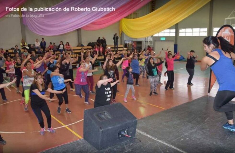 Se realizó una jornada de Fitness Solidario