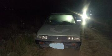Automóvil robado en Malagueño