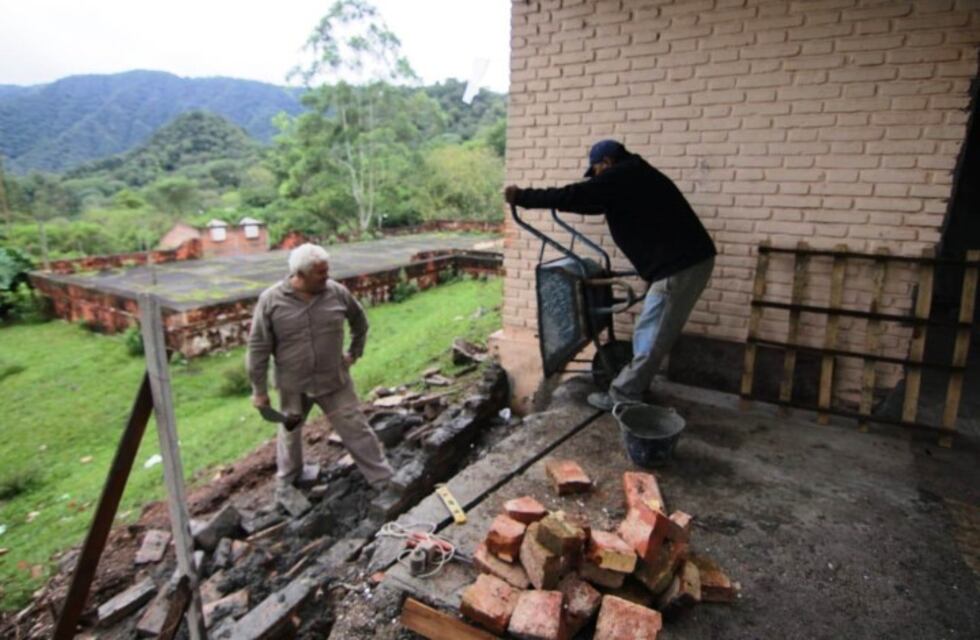 Avanzan las obras para reabrir la hostería de Escaba