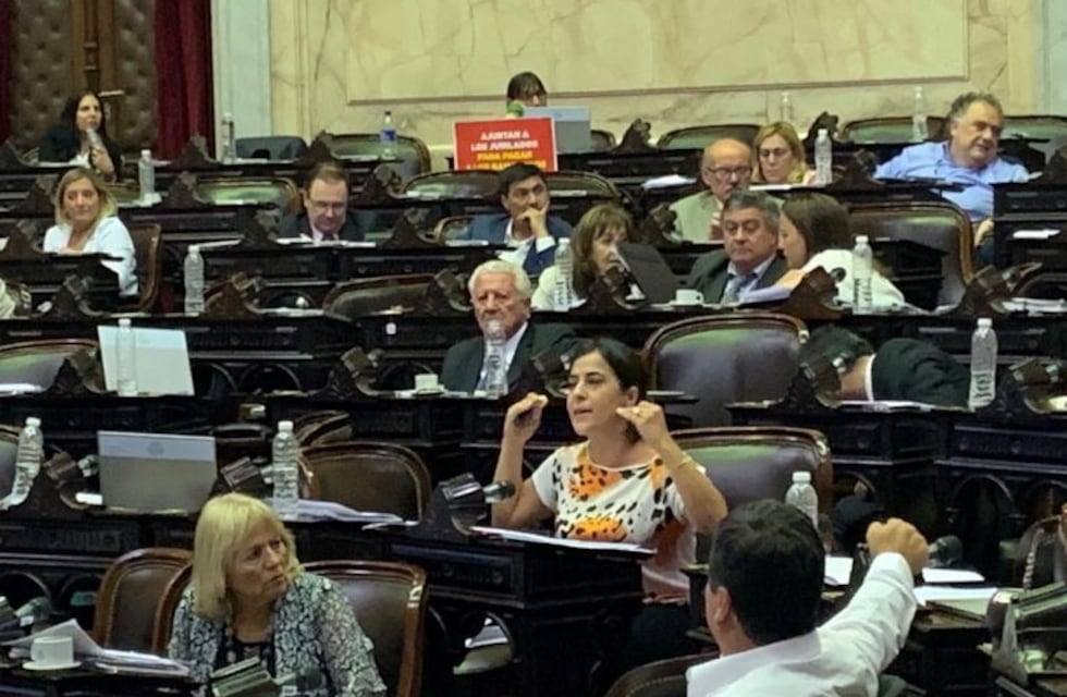 Dura diatriba de la diputada Moisés en su intervención en el Congreso