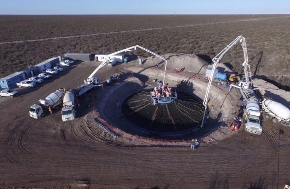Madryn: detienen las obras del parque eólico por falta de financiamiento