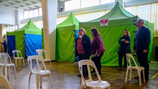 Ya está operativa la sede de Talleres, el primer club marplatense que recibirá pacientes con coronavirus (Foto: Prensa MGP)