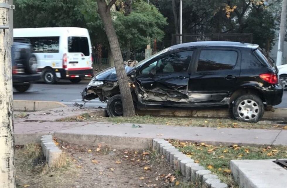 Se estrelló contra un árbol tras ser encerrado