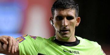 Andres Merlos, el árbitro designado para la visita de Talleres a Argentinos Juniors