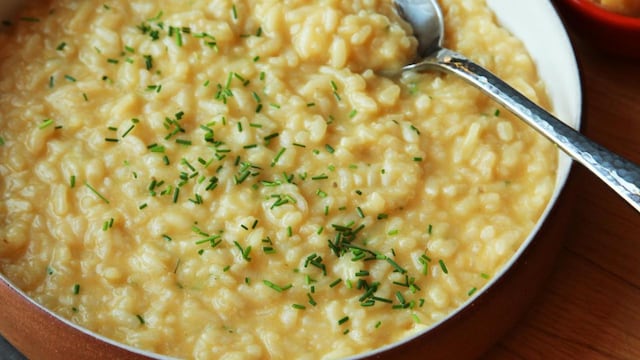 La receta del risotto clásico: sencilla, simple y deliciosa