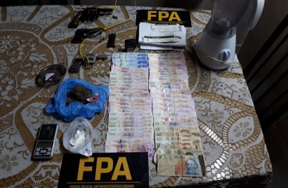 Un detenido por narcomenudeo en Alta Gracia