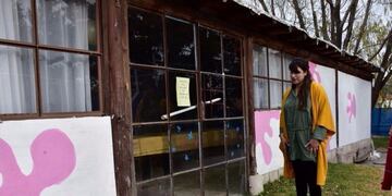 La comerciante de San Luis, cansada de los robos\u002E Foto: Martin Gomez\u002E