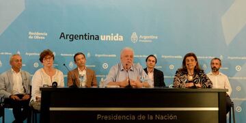 El Comité de Expertos que asesora al presidente Alberto Fernández sobre cómo accionar con la cuarentena por la pandemia del coronavirus\u002E (Presidencia)