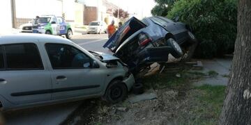 Madrugada navideña accidentada en la ciudad bahiense