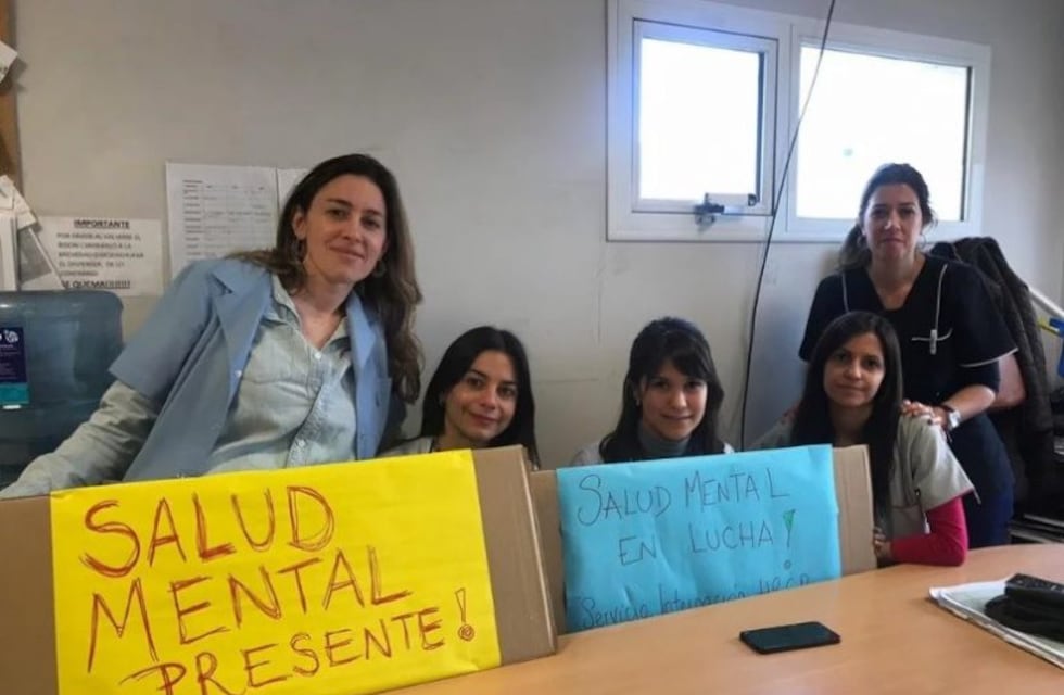 El área de salud mental del Hospital Regional gravemente afectada por el paro