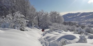 Se registró una histórica nevada en Bariloche