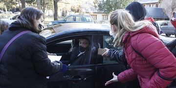 Por la ola de robos, comerciantes de Bariloche se manifestaron para reclamar por seguridad