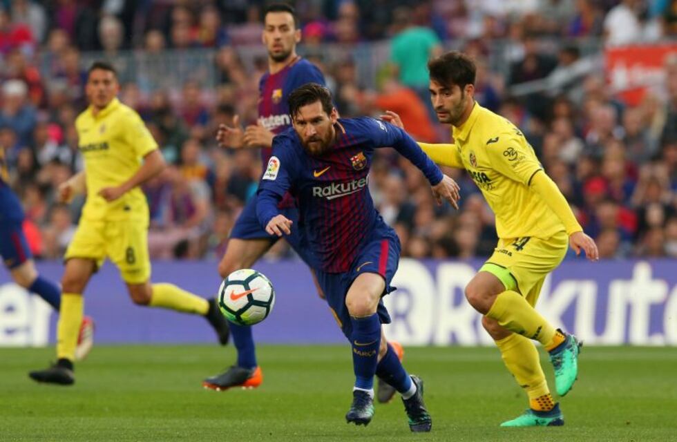 Con gol de Messi, Barcelona goleó 5-1 a Villarreal y mantiene el invicto