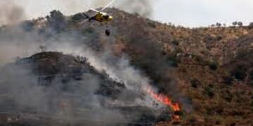 Imagen ilustrativa del foco de incendio
