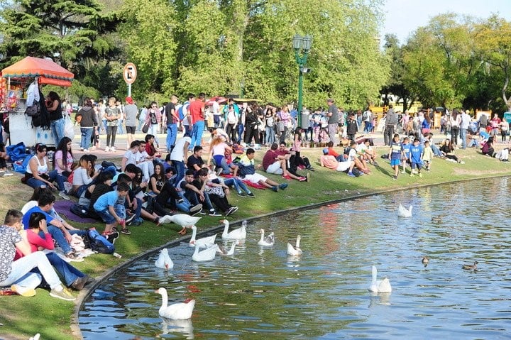 Festejos de la primavera en Argentina