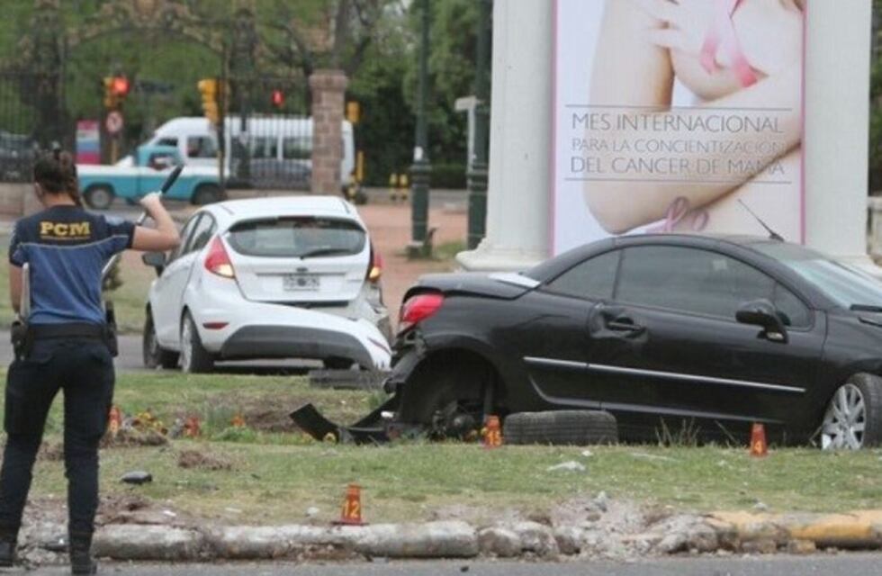 Impresionante accidente en los Caballitos de Marly