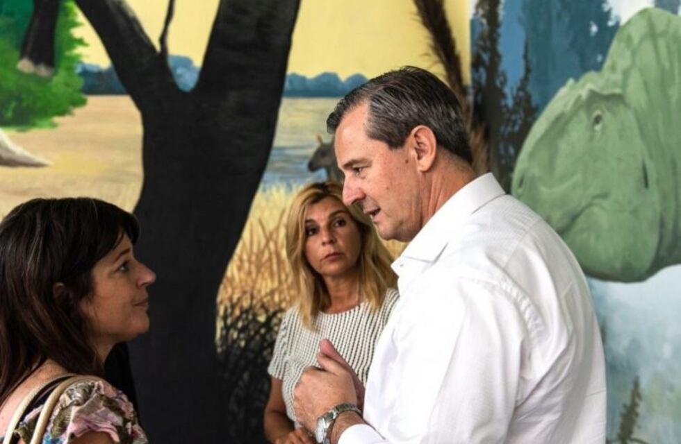 El vicegobernador Bahl recorrió las obras de restauración del Museo de Ciencias Naturales en Paraná
