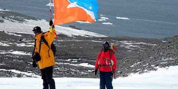 Docentes en la Antártida