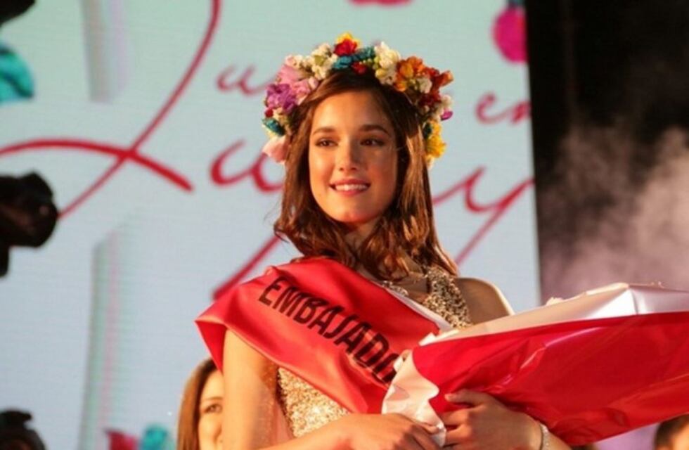 Ámbar Luna Saad se despide del reinado en el Departamento Tilcara