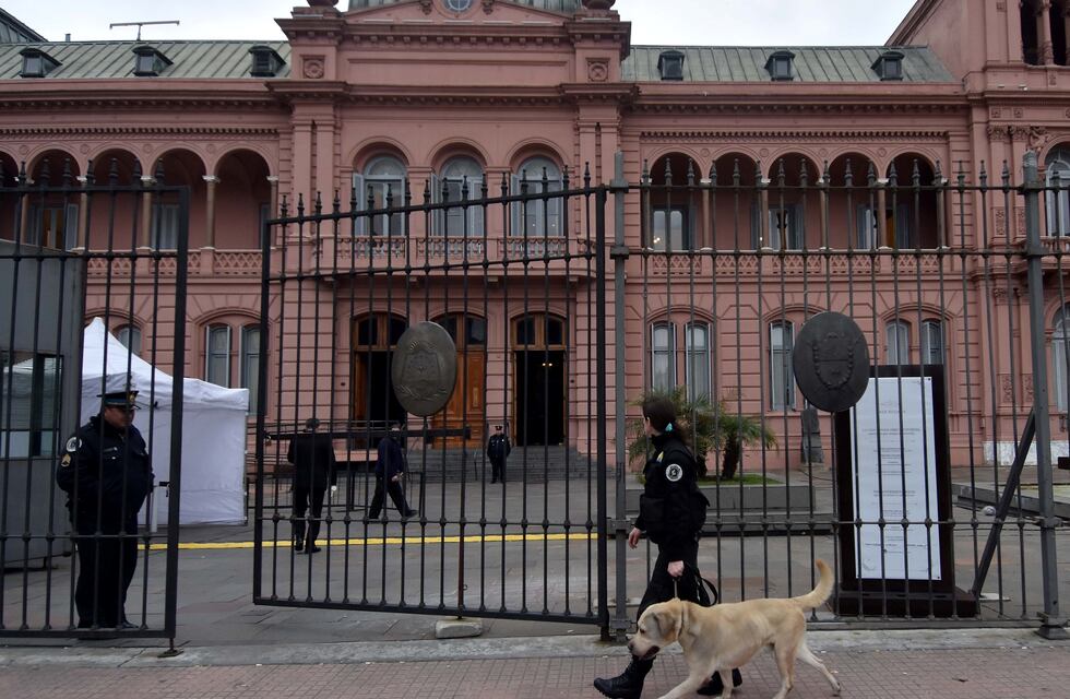 Intentó entrar a la Casa Rosada por la fuerza y lo detuvieron