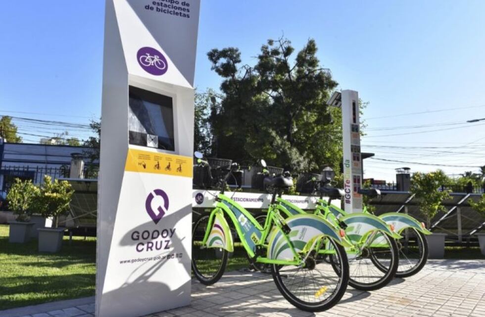 Desde este lunes se podrán utilizar las bicicletas públicas en Capital y Godoy Cruz