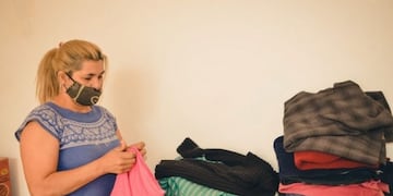 Ahora se trabaja para armar un ropero solidario\u002E