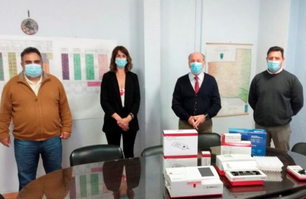La Pampa recibió equipamiento para montar el cuarto laboratorio para pruebas PCR