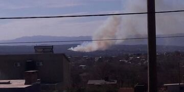 Bomberos contuvieron el incendio de Bialet Massé