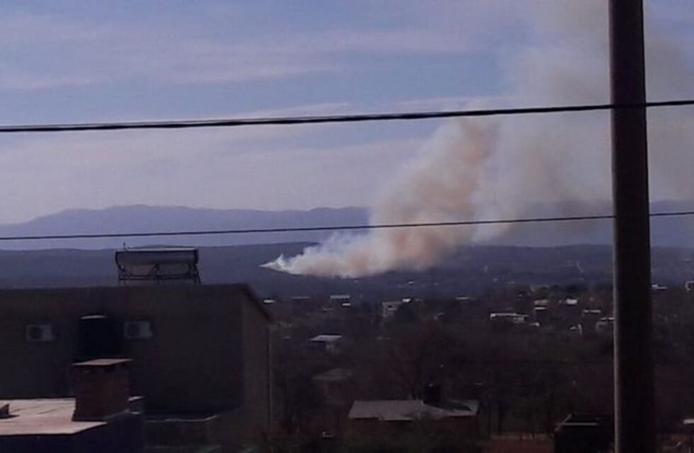 Bomberos contuvieron el incendio de Bialet Massé