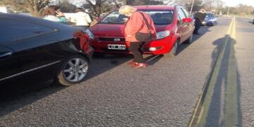 Accidente en Colonia Caroya Ruta (Policía)