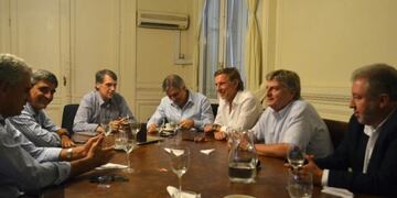 Diputados del bloque Argentina Federal, en reunión de trabajo, un día antes del inicio de las sesiones ordinarias\u002E
