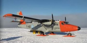 avión Twin Otter de la Fuerza Aérea Argentina