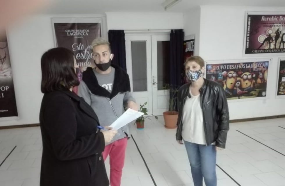 La Directora de Cultura recorrió espacios culturales para elevar los protocolos sanitarios