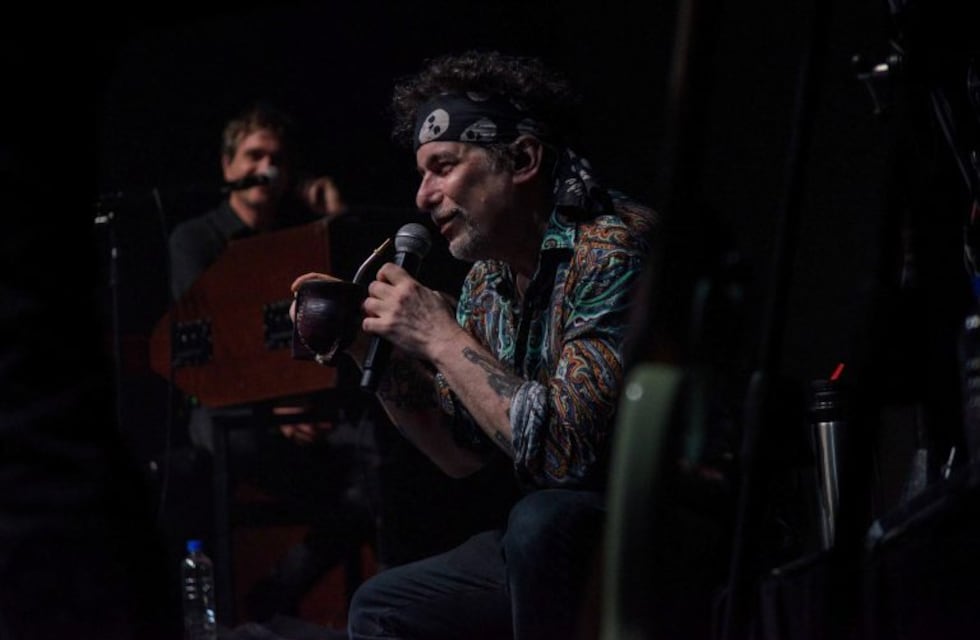 La hija de Gustavo Cerati presenció el show de Andrés Calamaro en Mar del Plata