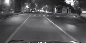 Persecución policial en Mendoza\u002E