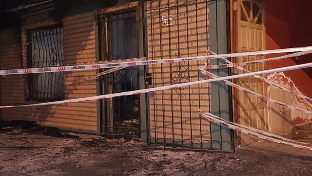 La casa que sufrió el incendio y se llevó a una joven de 16 años\u002E