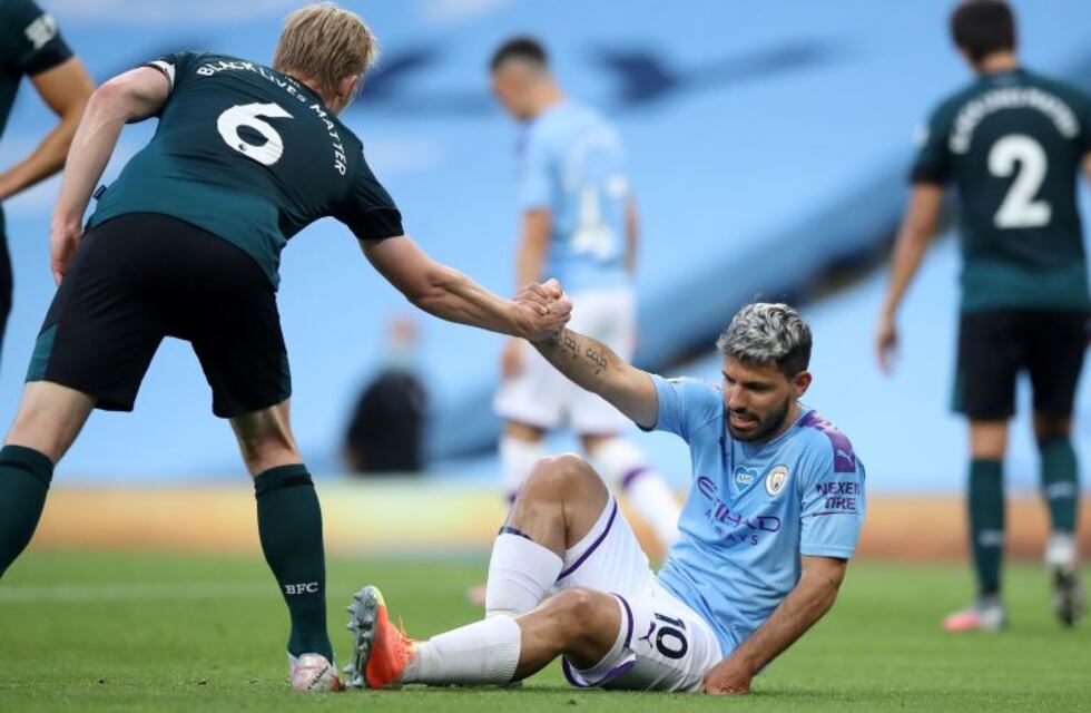 Sergio Agüero fue operado de la rodilla izquierda y se perdería lo que resta de la temporada