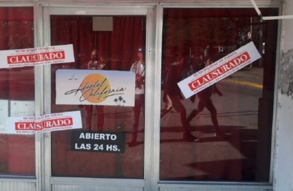 Clausuraron un hotel en Paraná por múltiples irregularidades