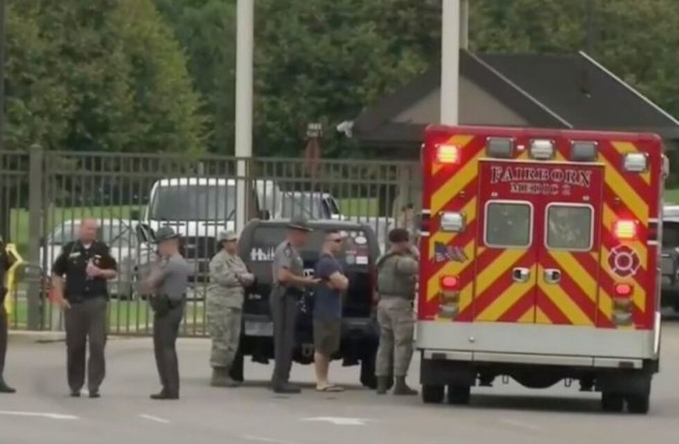 Reportaron un tiroteo en una base de la Fuerza Aérea de Ohio