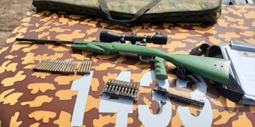 Secuestro de arma en Gualeguaychú\nCrédito: PER - Delitos Rurales