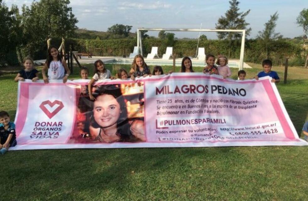 #PulmonesparaMili, la cordobesa que espera un trasplante