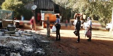 La Policía gestionó una cruzada solidaria para un matrimonio que fue víctima de un incendio en San Martín