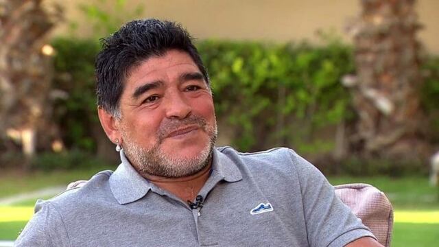 Diego Maradona apuntu00f3 contra la AFA.